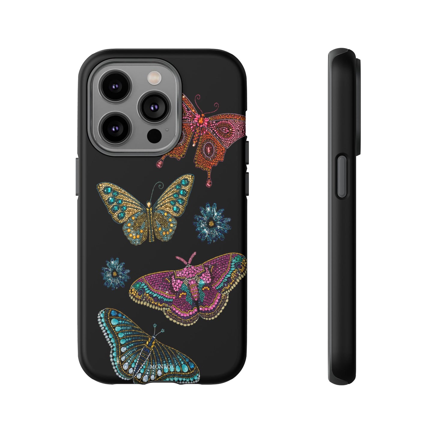 Butterfly Beaded Tough Case