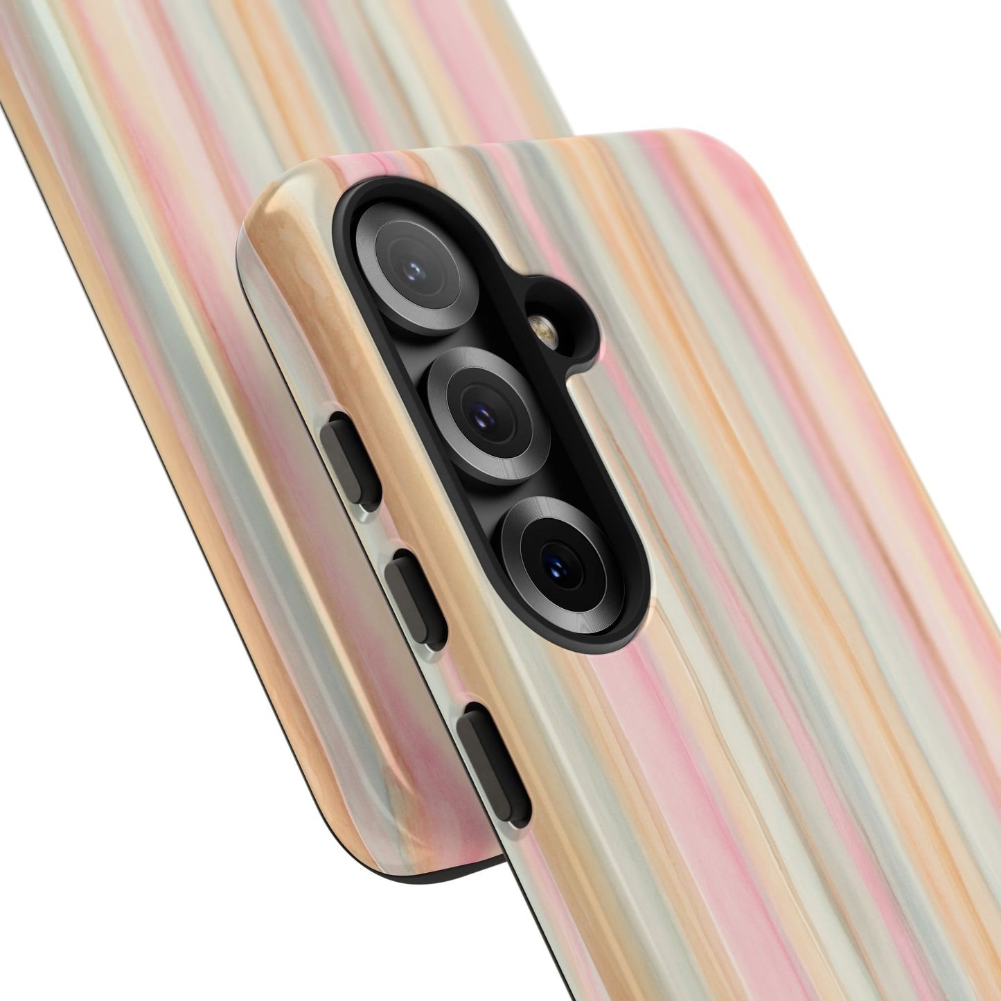 Pastel Watercolor Stripe Tough Case