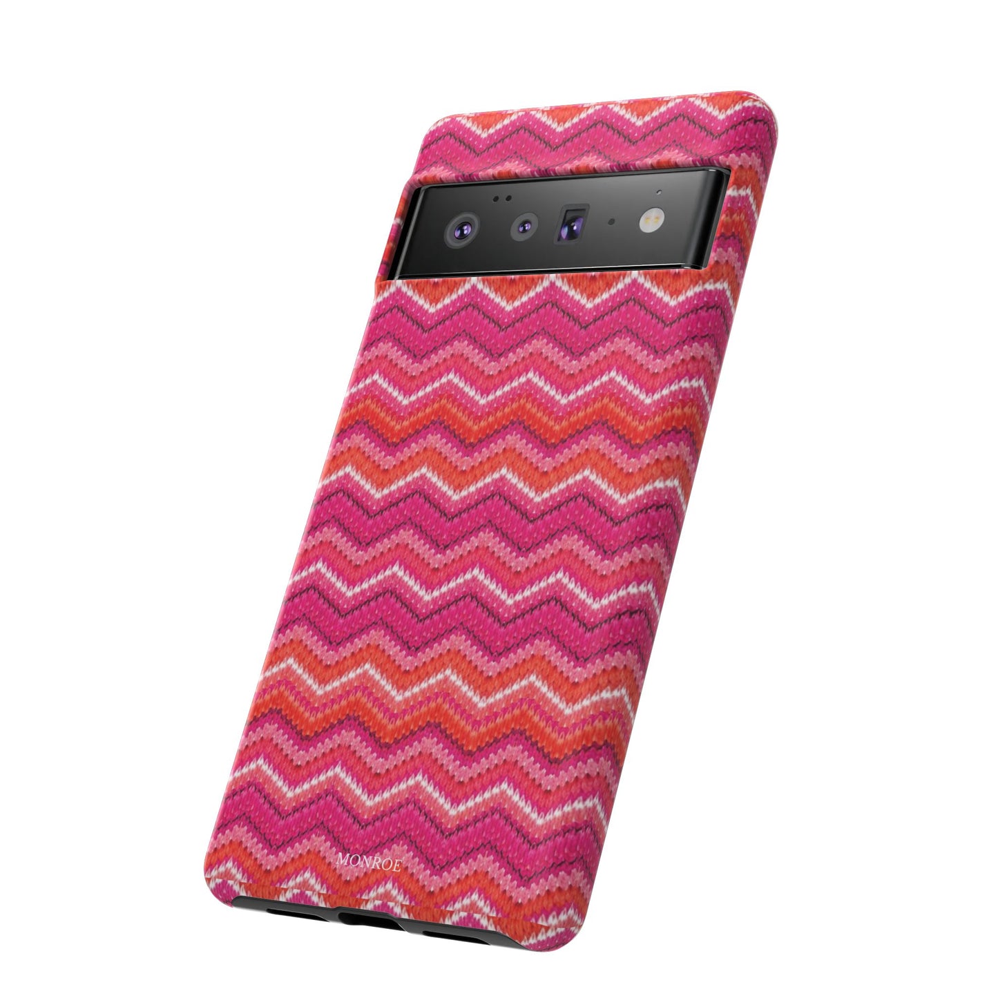 Pink Zigzag Tough Case