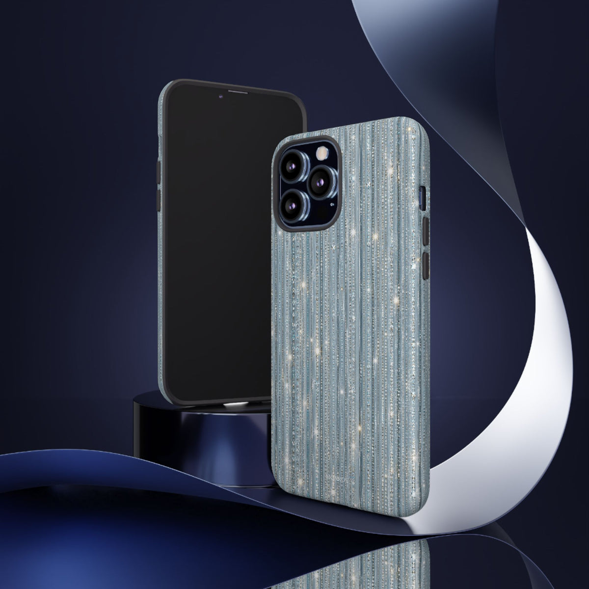 Sparkling Glacier Silver Tough Case