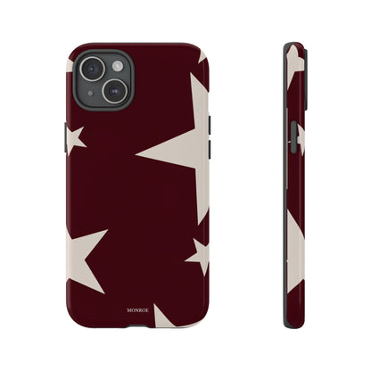 Burgundy Stars Tough Case