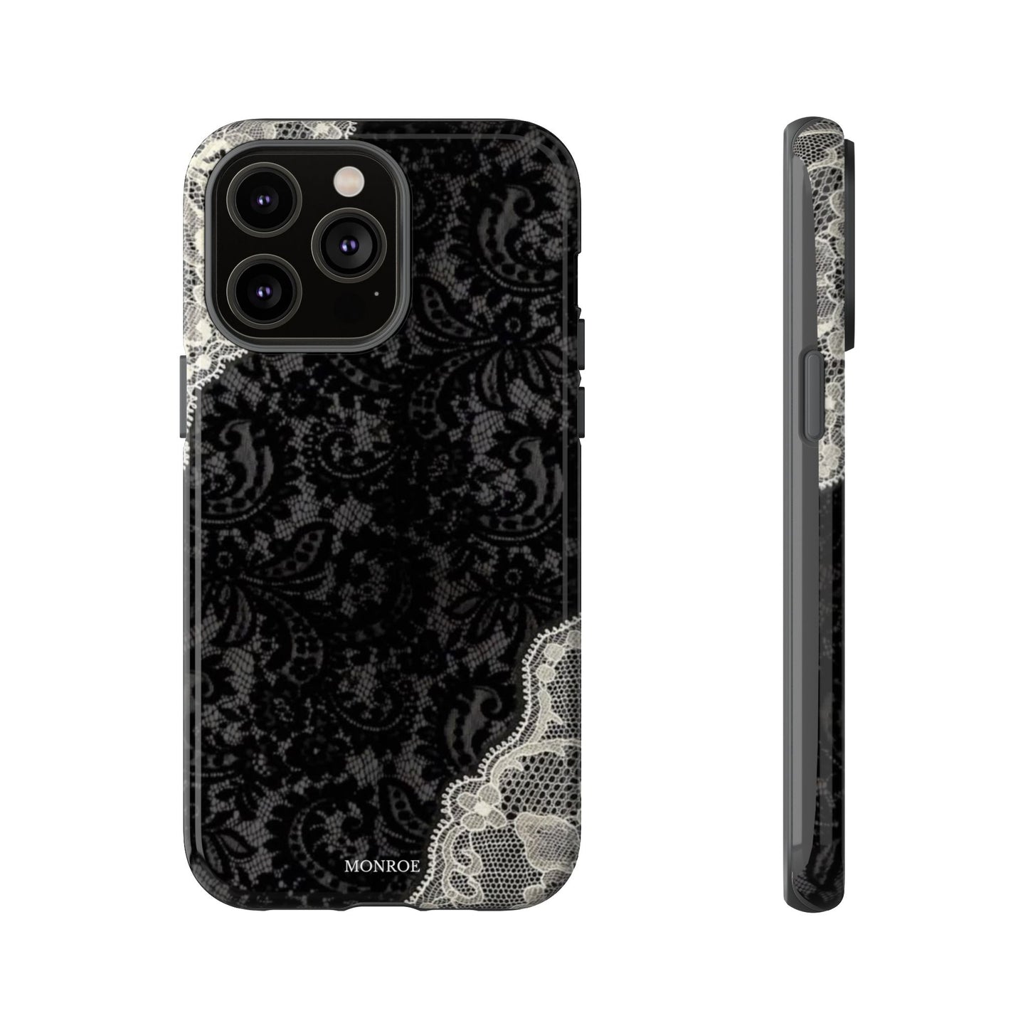 Black & White Edged Tough Case