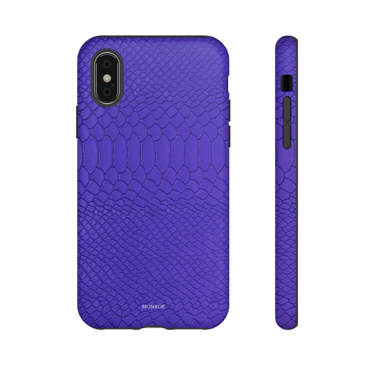 Dark Purple Snake Tough Case