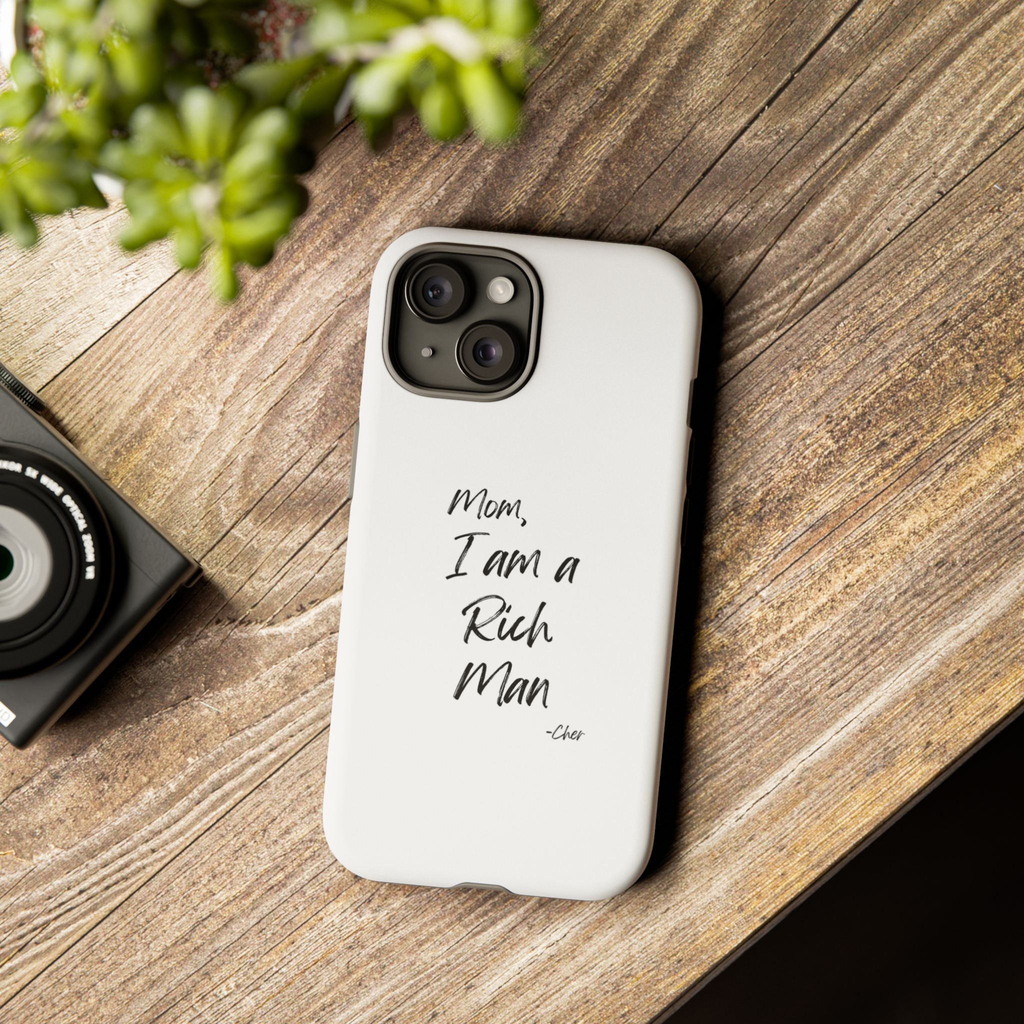 I Am a Rich Man Phone Case