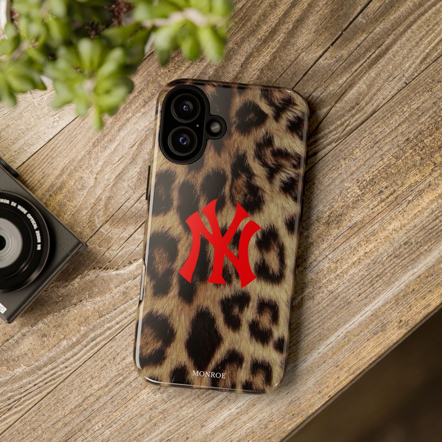 Leopard Print NY Tough Case