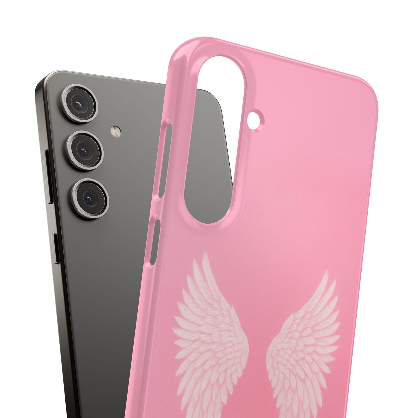 Pink Angel Wings Case