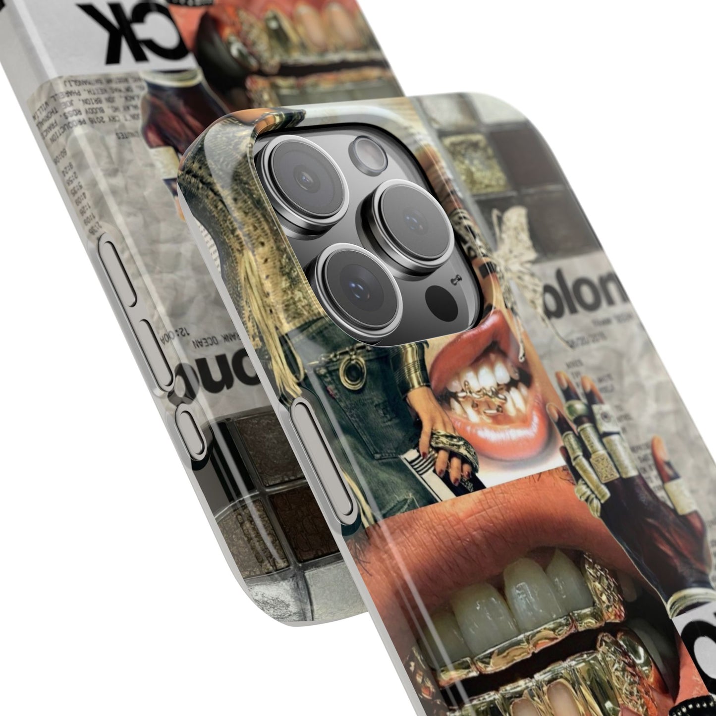 Collage Grillz Case