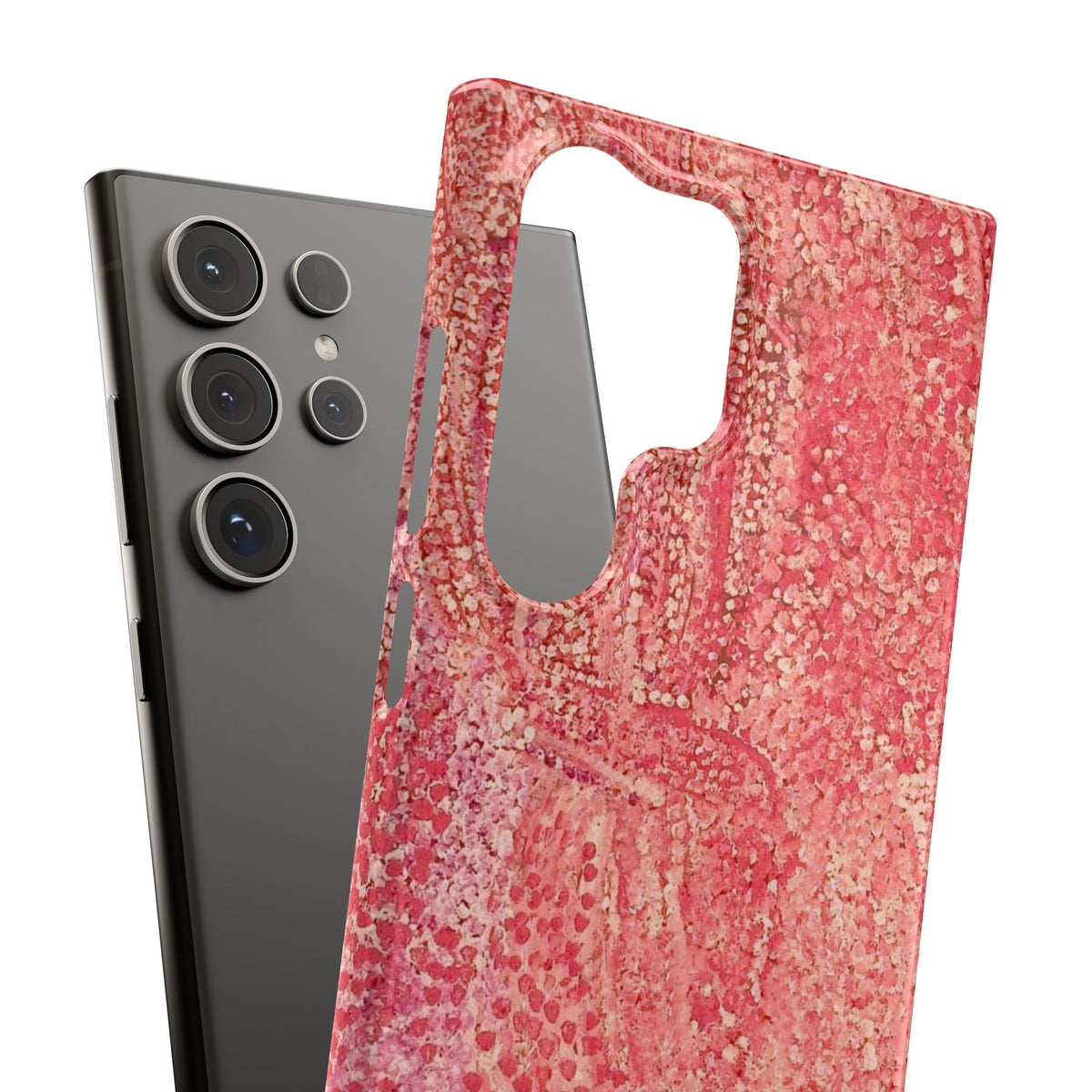 Pink Coral Texture Case