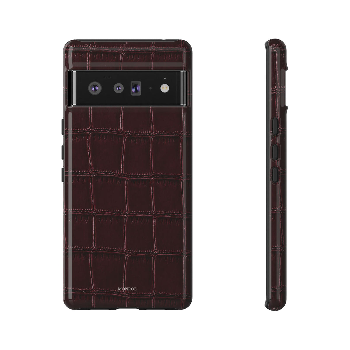 Burgundy Croc Tough Case