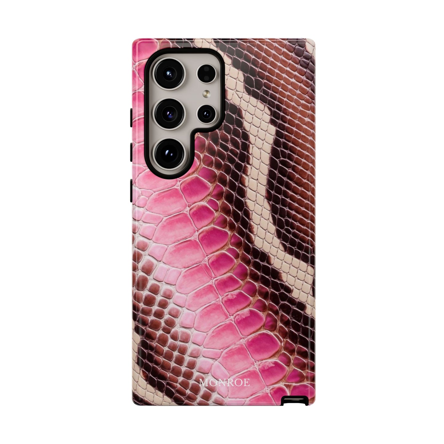 Snake Skin Print Tough Case