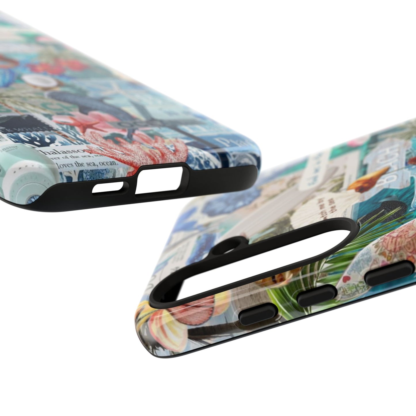 Tropical Beach Collage Tough Case