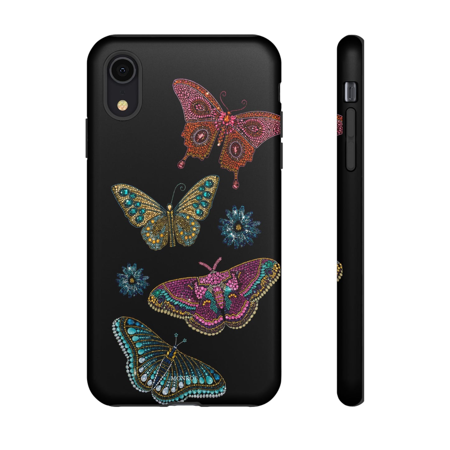Butterfly Beaded Tough Case