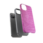 Purple Croc Phone Case
