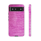 Purple Croc Phone Case
