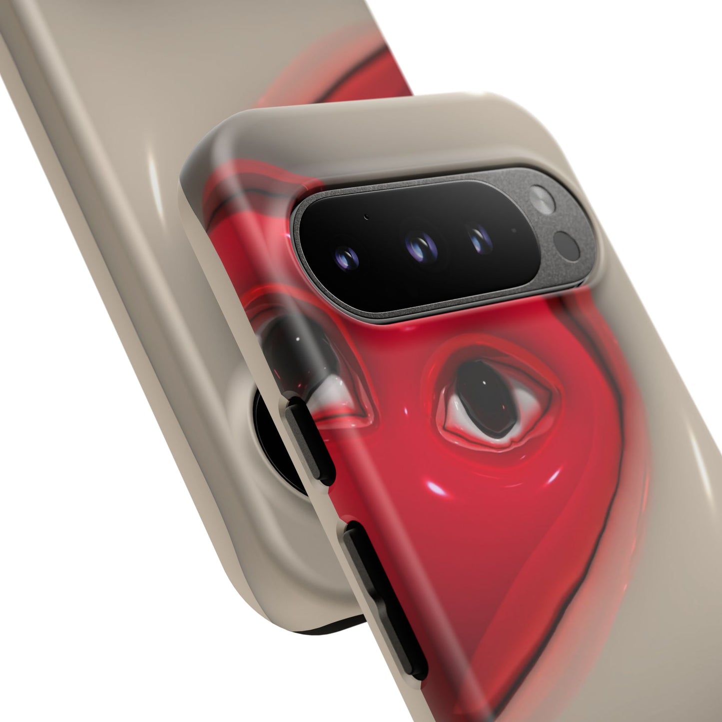 Red Heart Eyes Tough Case