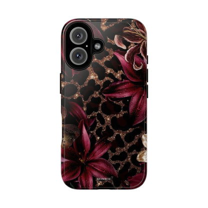 Burgundy Lily Tough Case