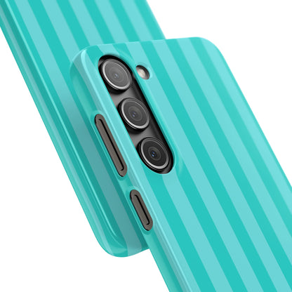 Striped Aqua Case