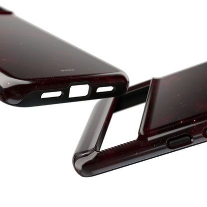 Burgundy Galaxy Tough Case
