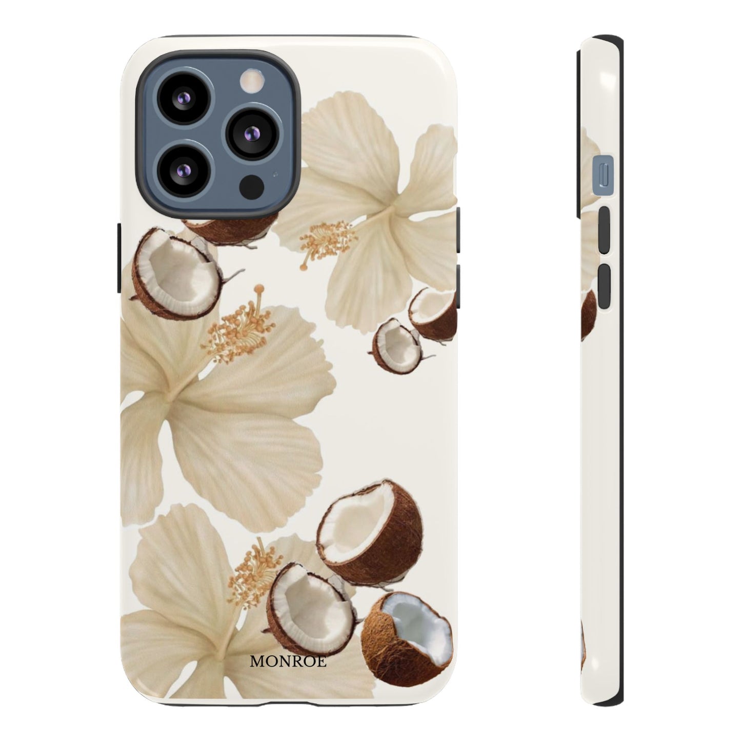 Tropical Coconut Floral Tough Case