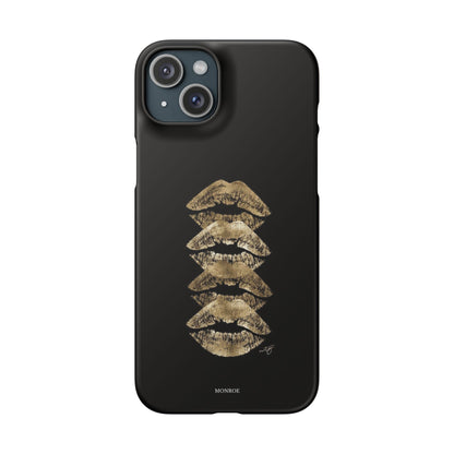 Gold Kiss Stack Case