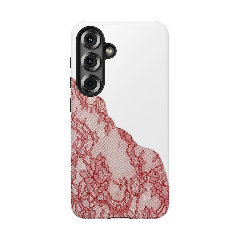 Red Lace Phone Case