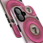 Pink 8 Ball Phone Case
