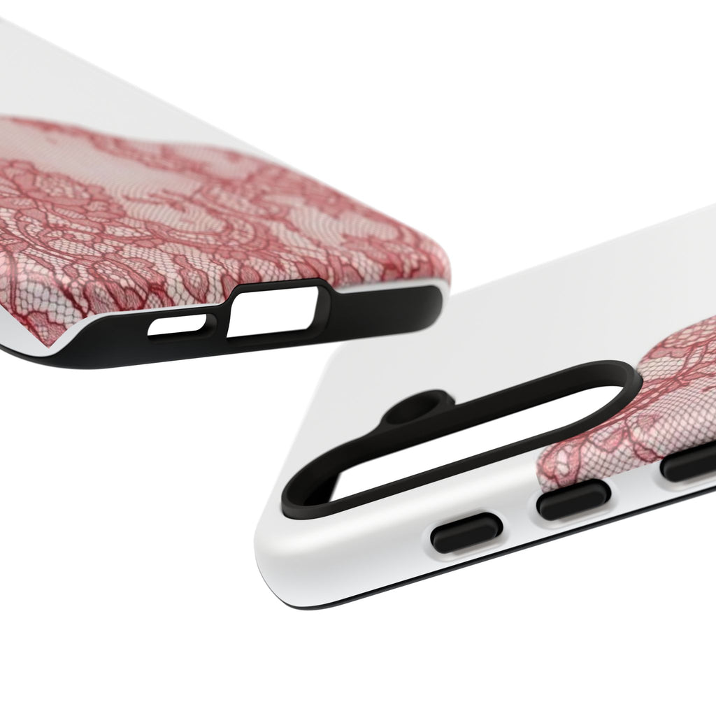 Red Lace Phone Case