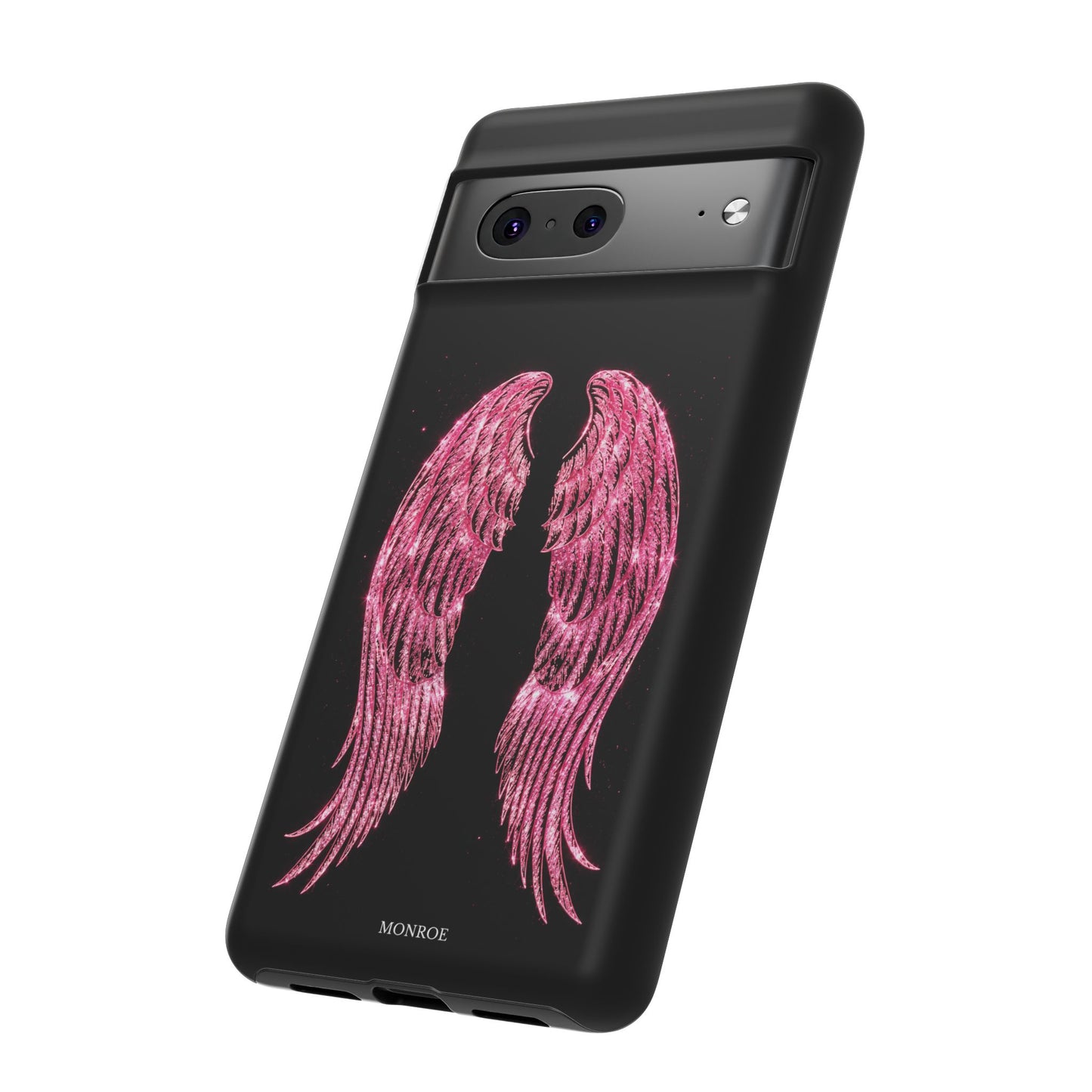 Pink Glitter Angel Tough Case