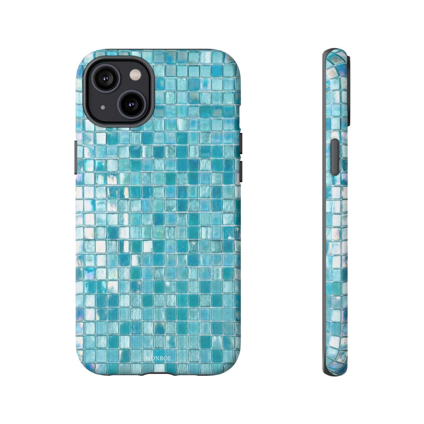 Hot Blue Mosaic Tile Tough Case