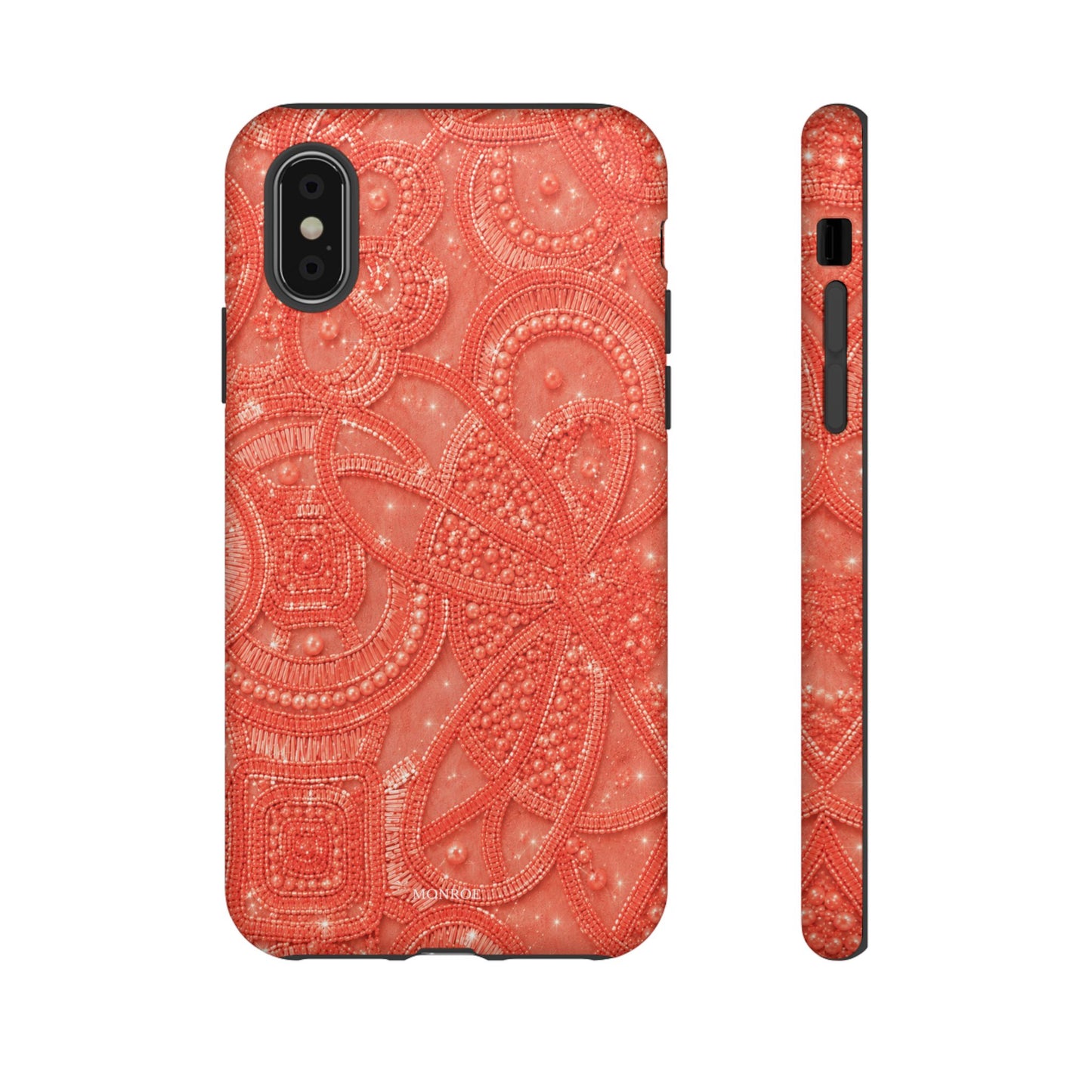 Coral Lace Tough Case