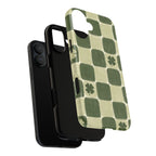 Clover Checker Tough Phone Case