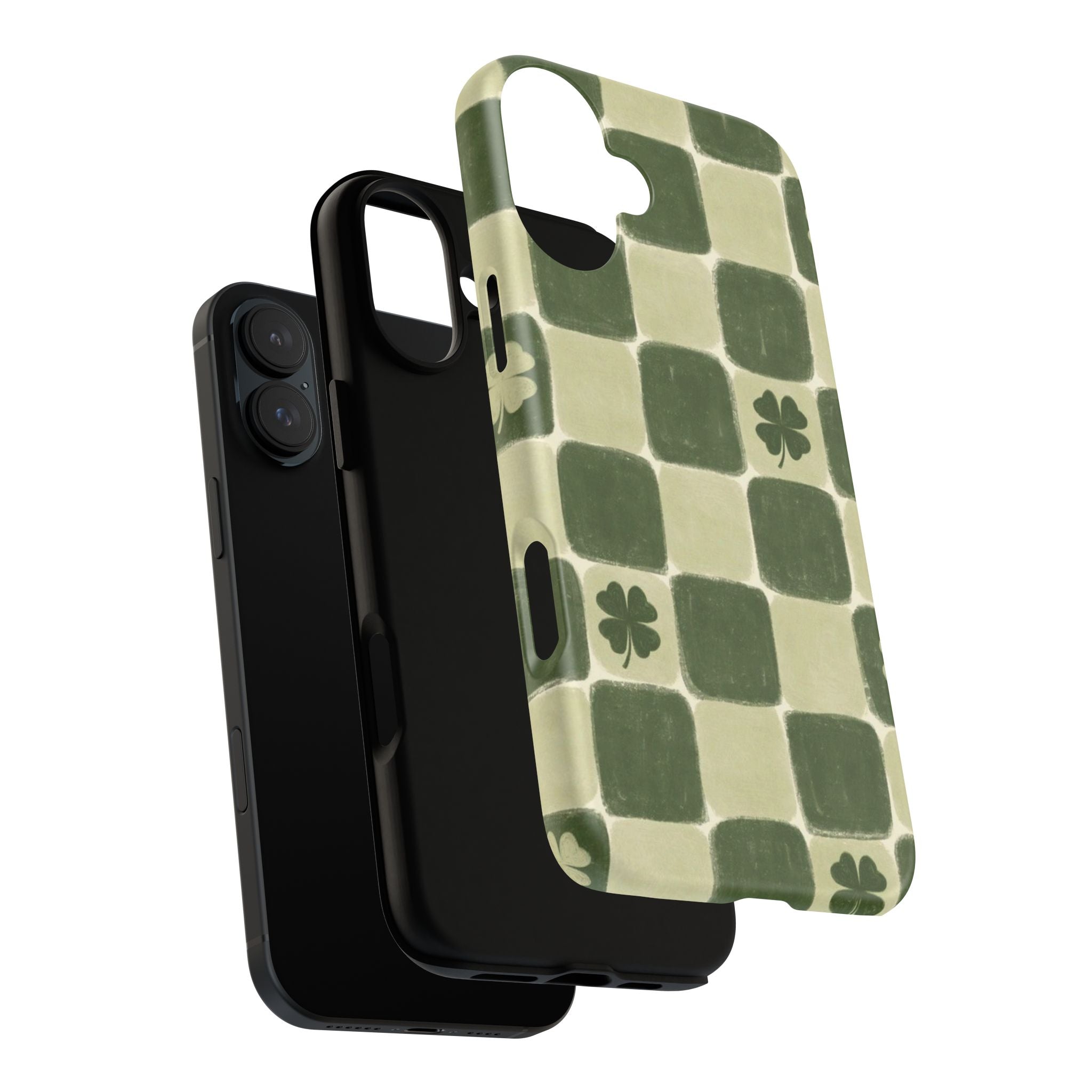 Clover Checker Tough Phone Case