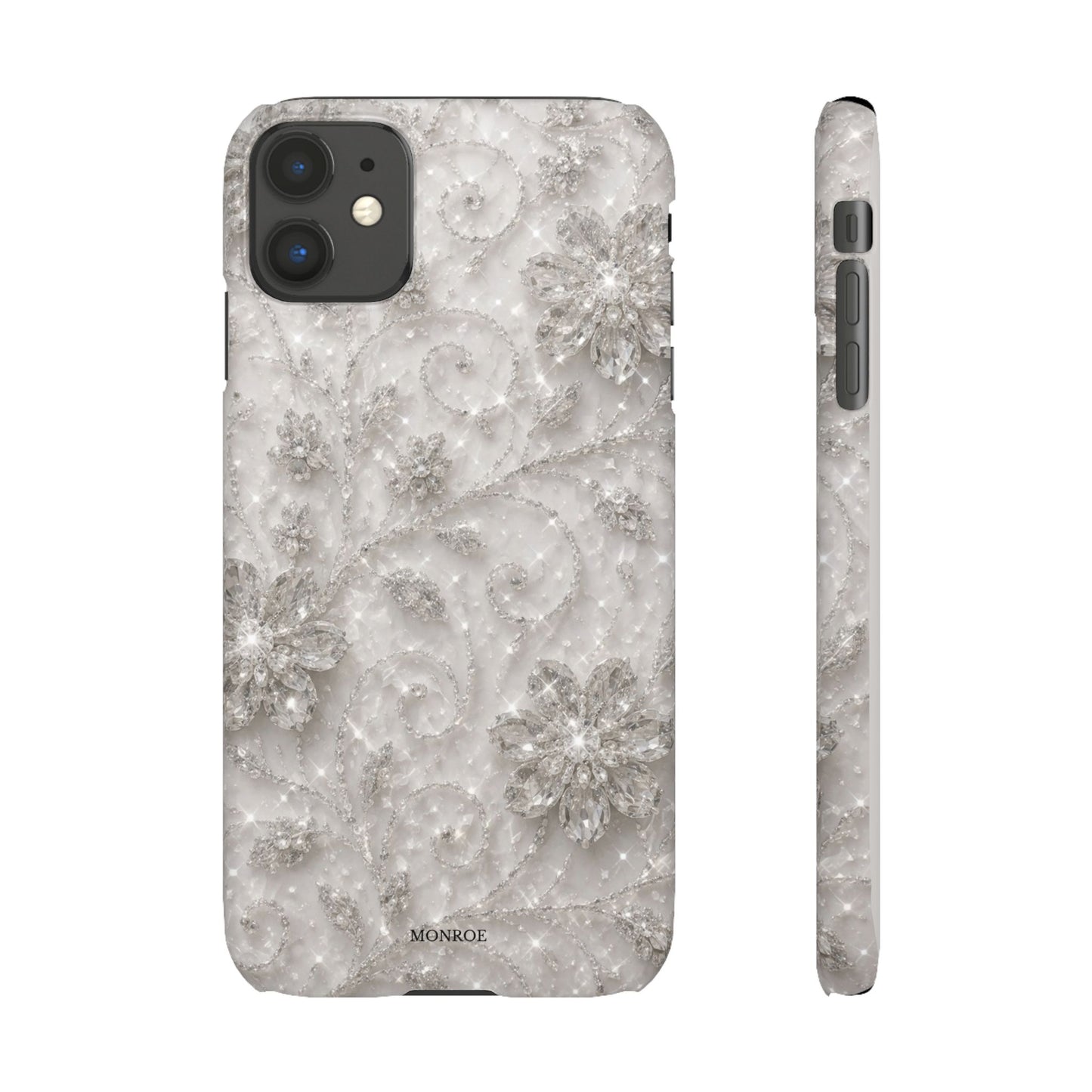 Glittery Floral Case
