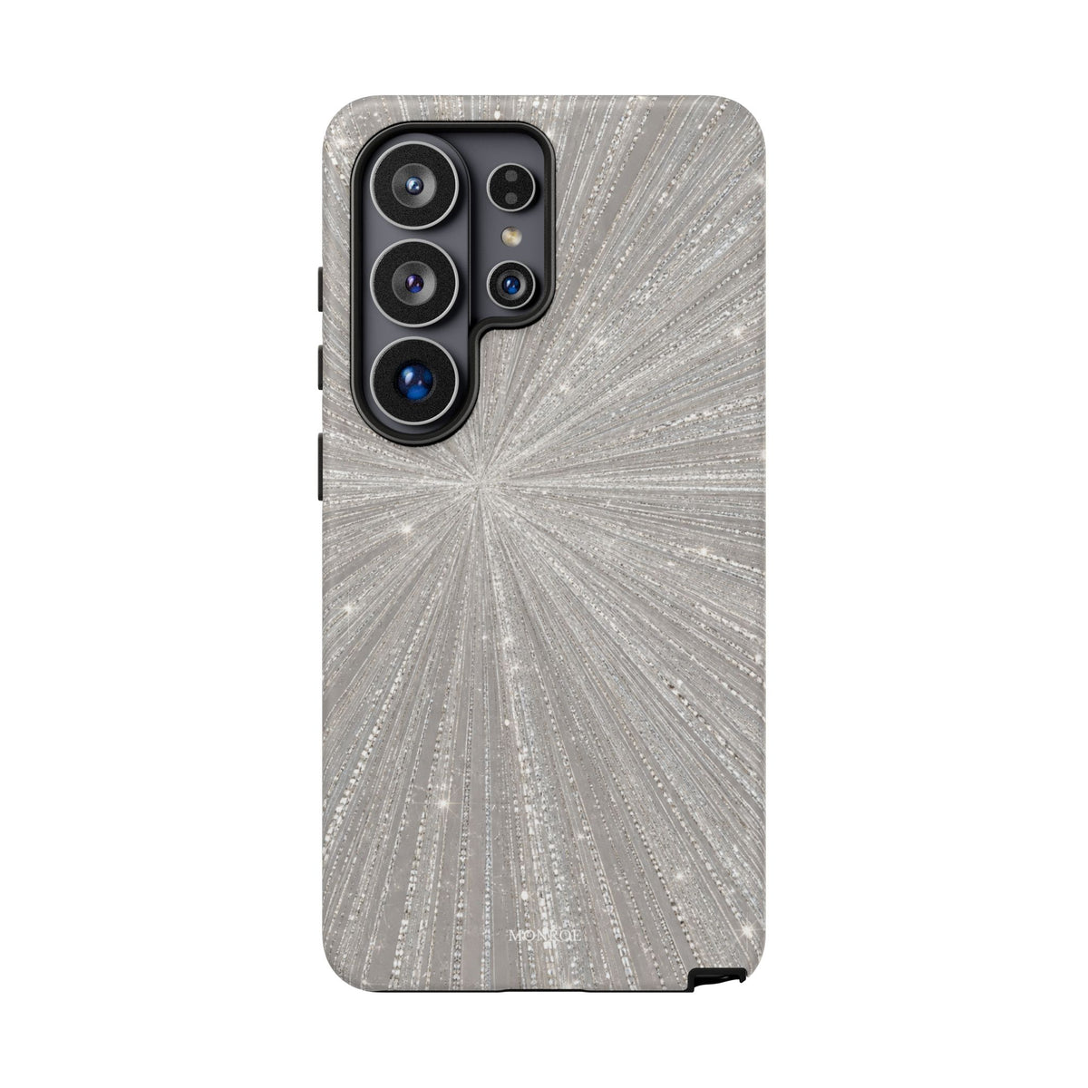 Sparkling Silver Burst Tough Case