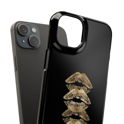 Gold Kiss Stack Case