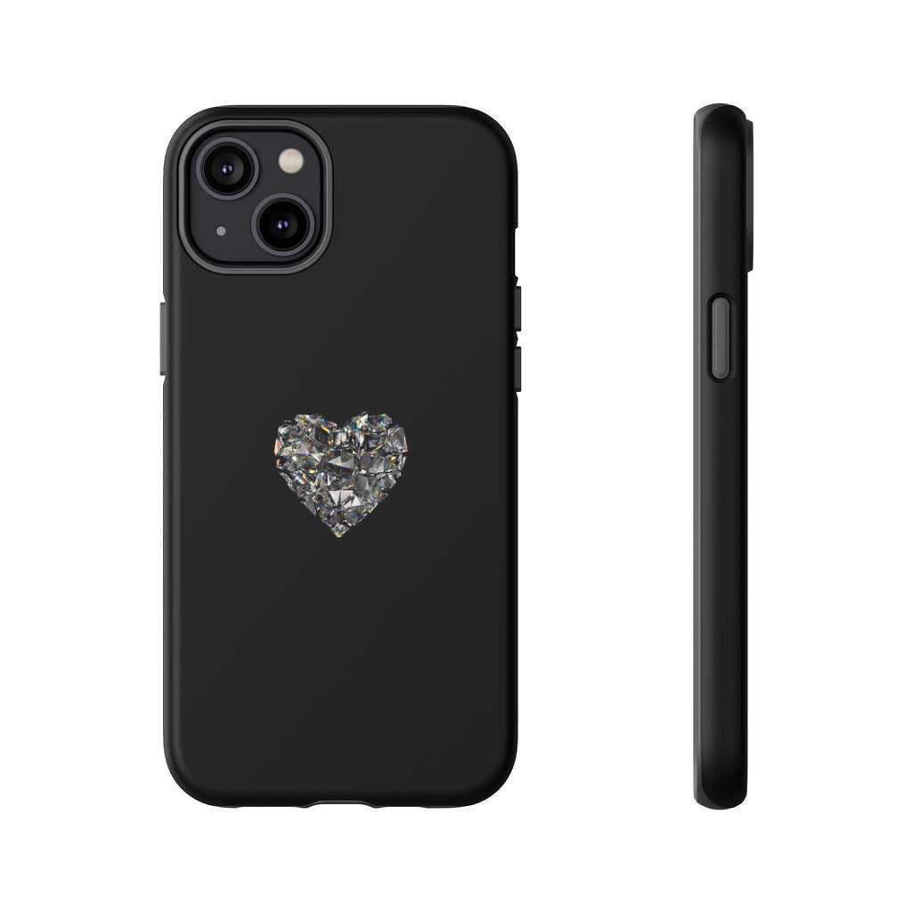 Crystal Heart Phone Case