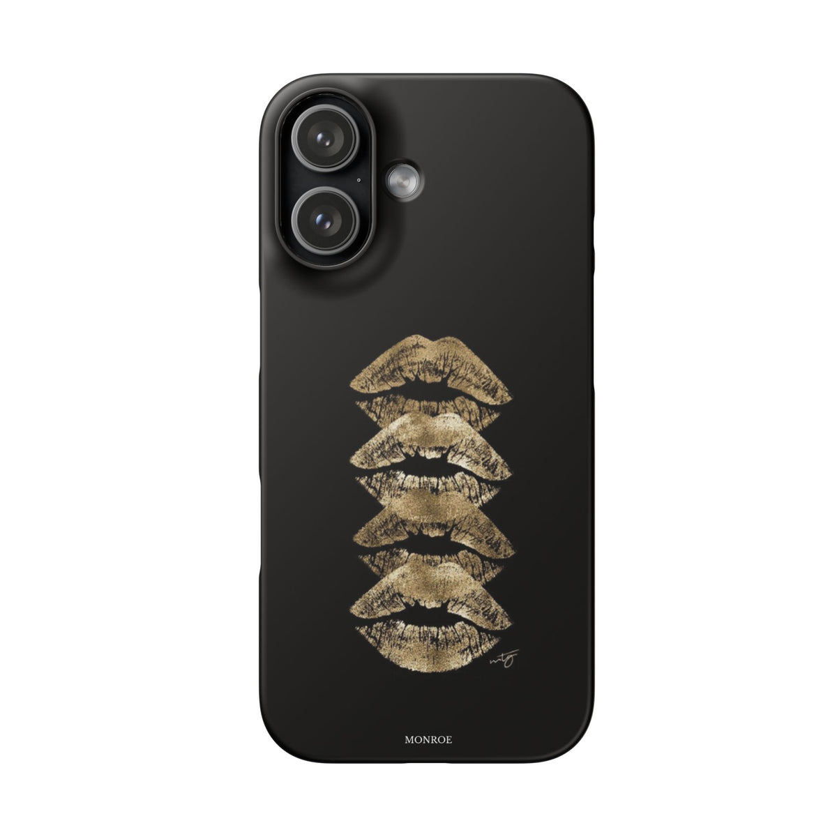 Gold Kiss Stack Case
