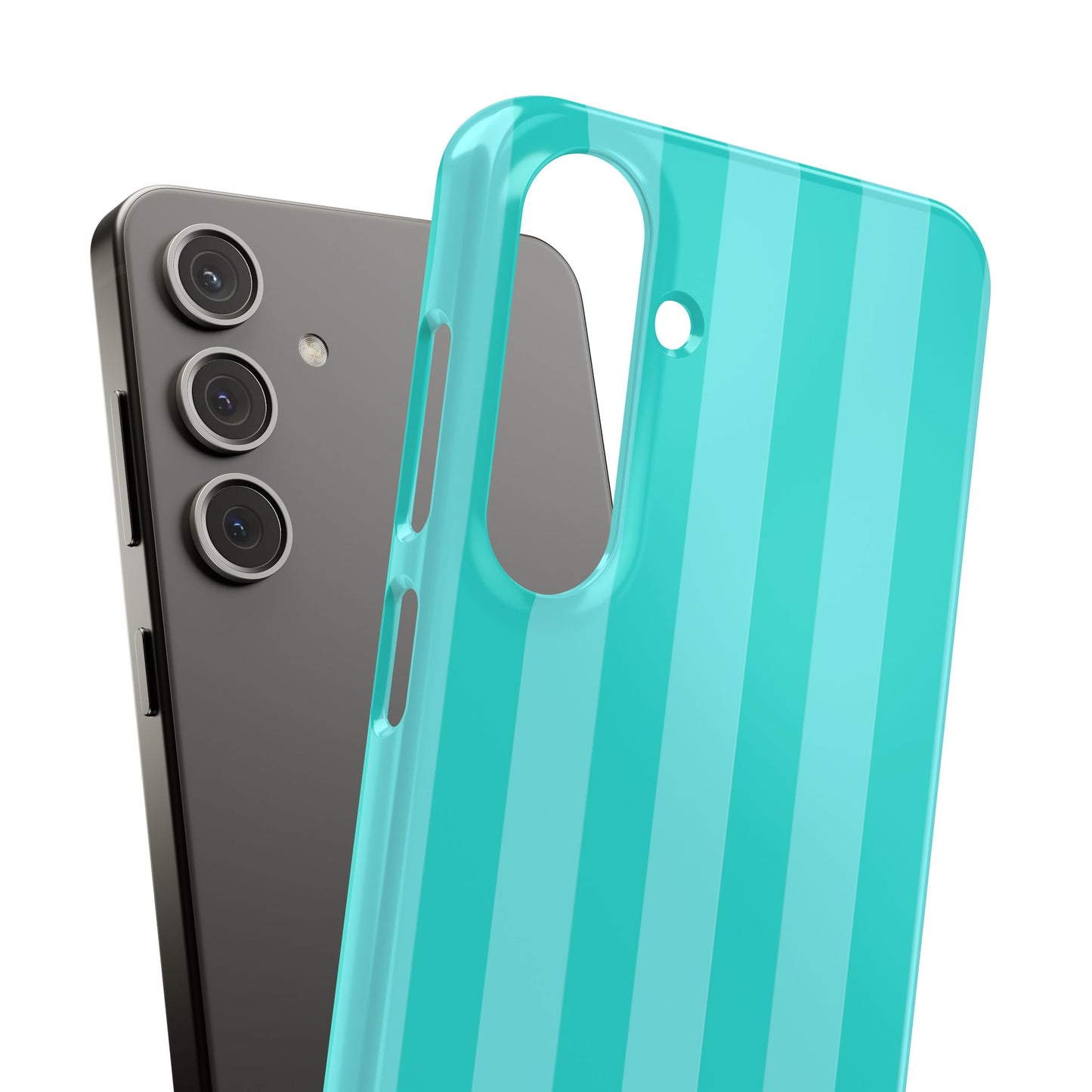Striped Aqua Case