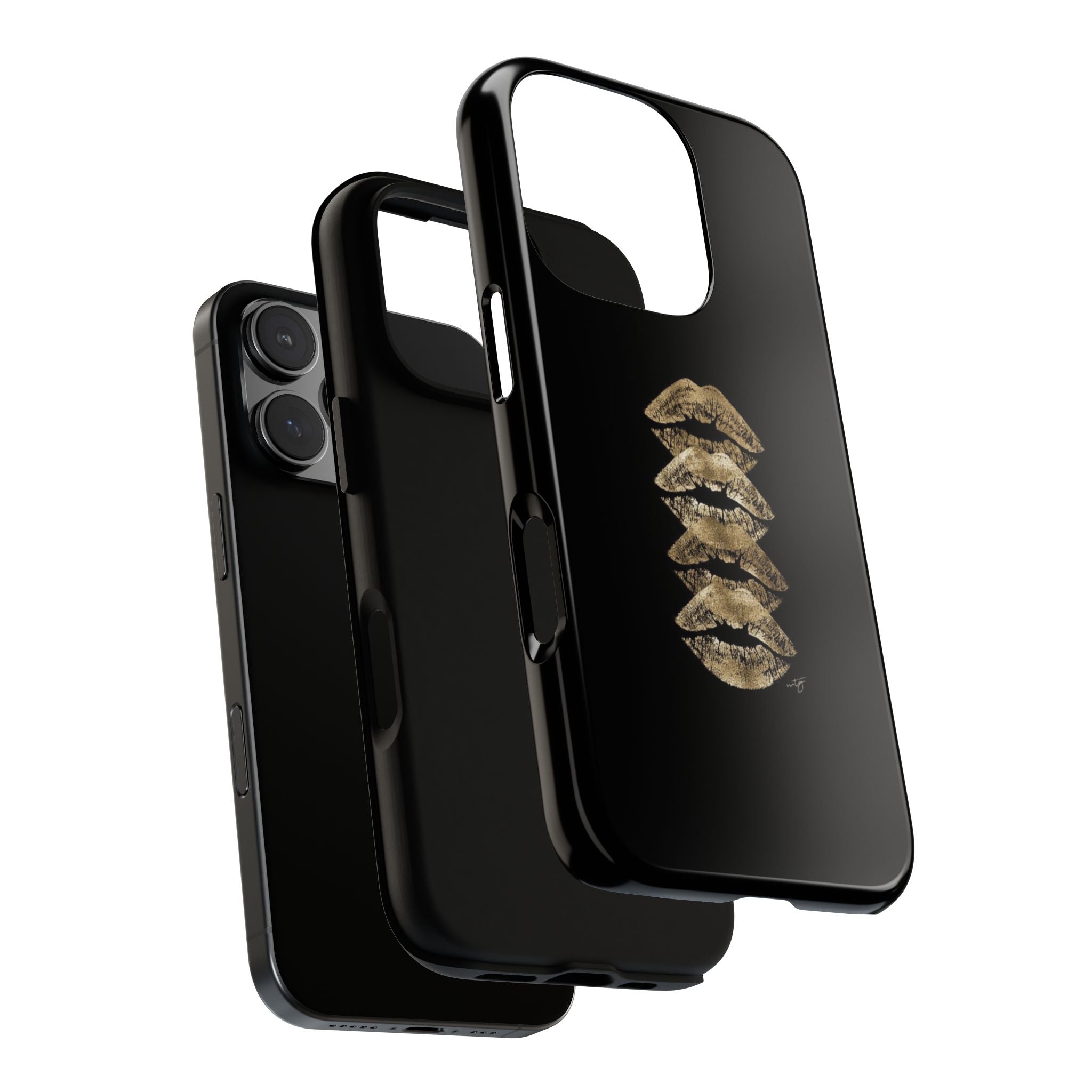 Golden Lipstick Phone Case