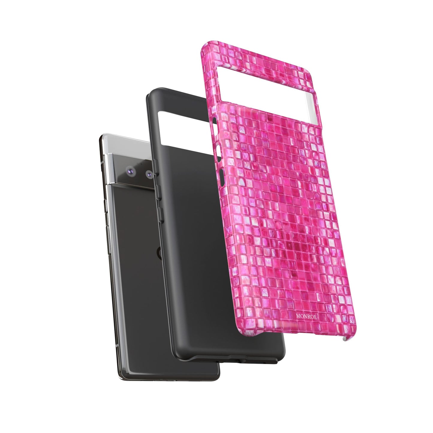 Hot Pink Mosaic Tough Case