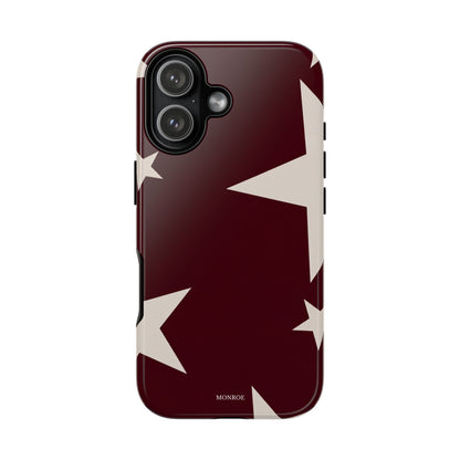Burgundy Stars Tough Case