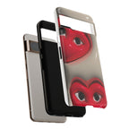 3D Hearts Phone Case