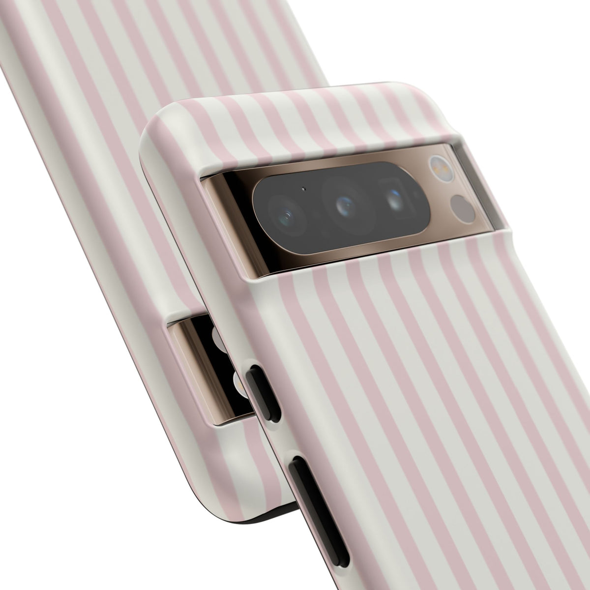 Light Pink Stripe Tough Phone Case