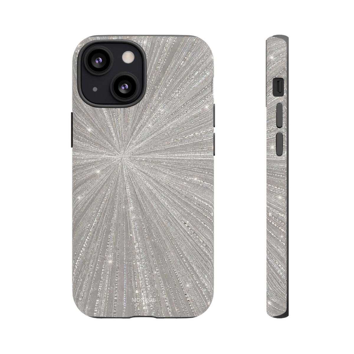 Sparkling Silver Burst Tough Case