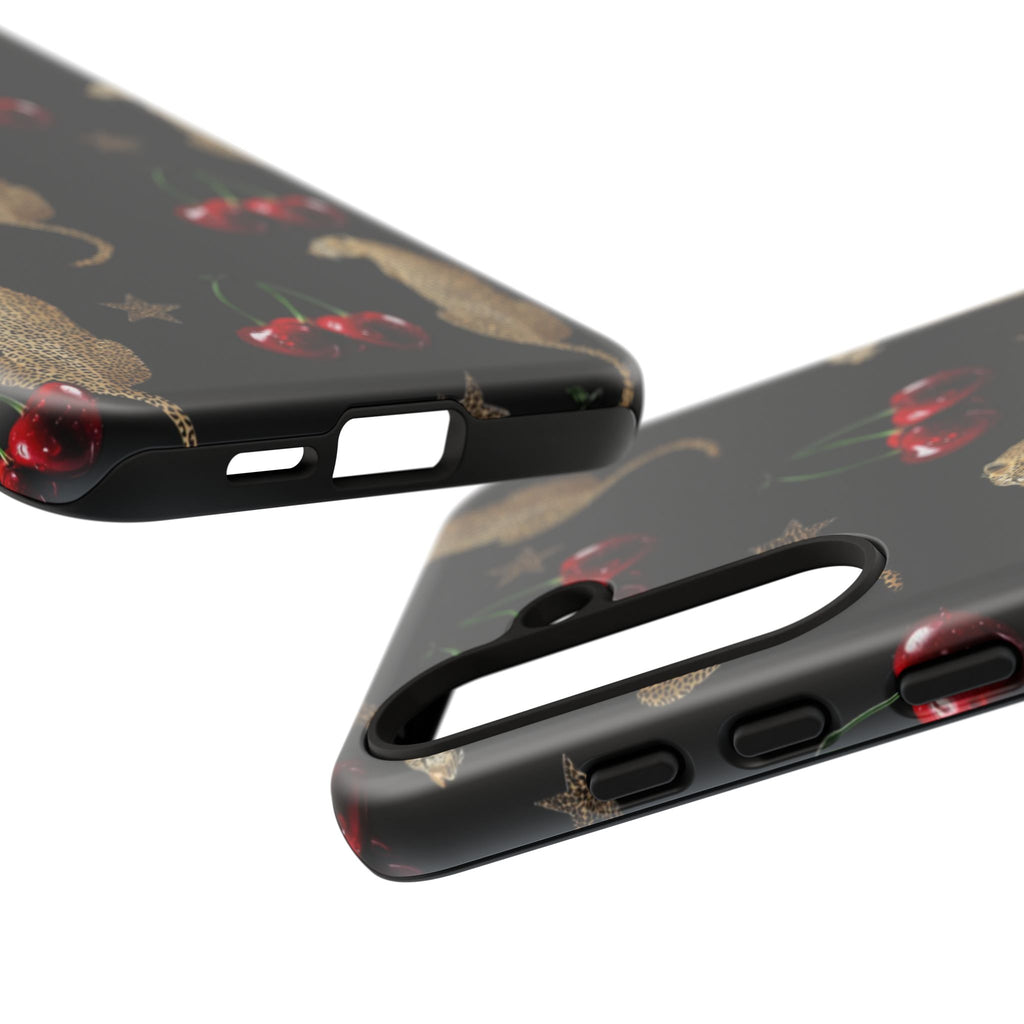 Leopards & Cherries Phone Case