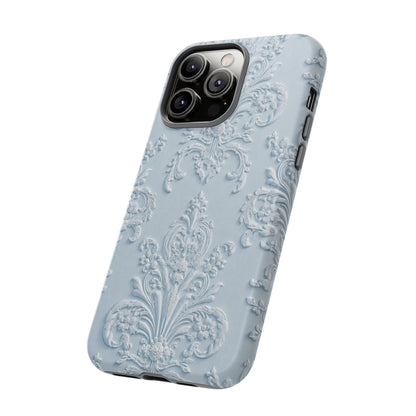 Blue Vintage Pattern Tough Case