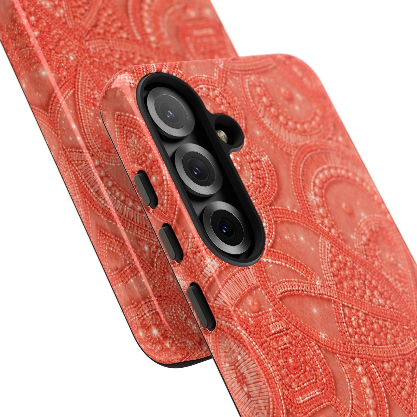 Coral Lace Tough Case