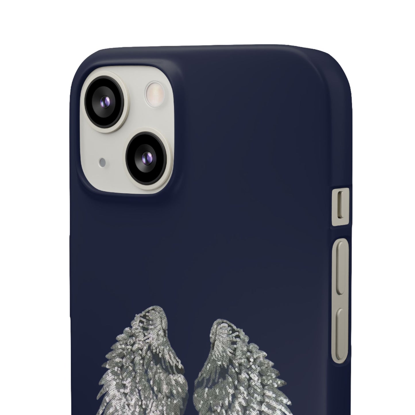 Navy Angel Wings Case