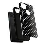 Black Polka Dot Phone Case