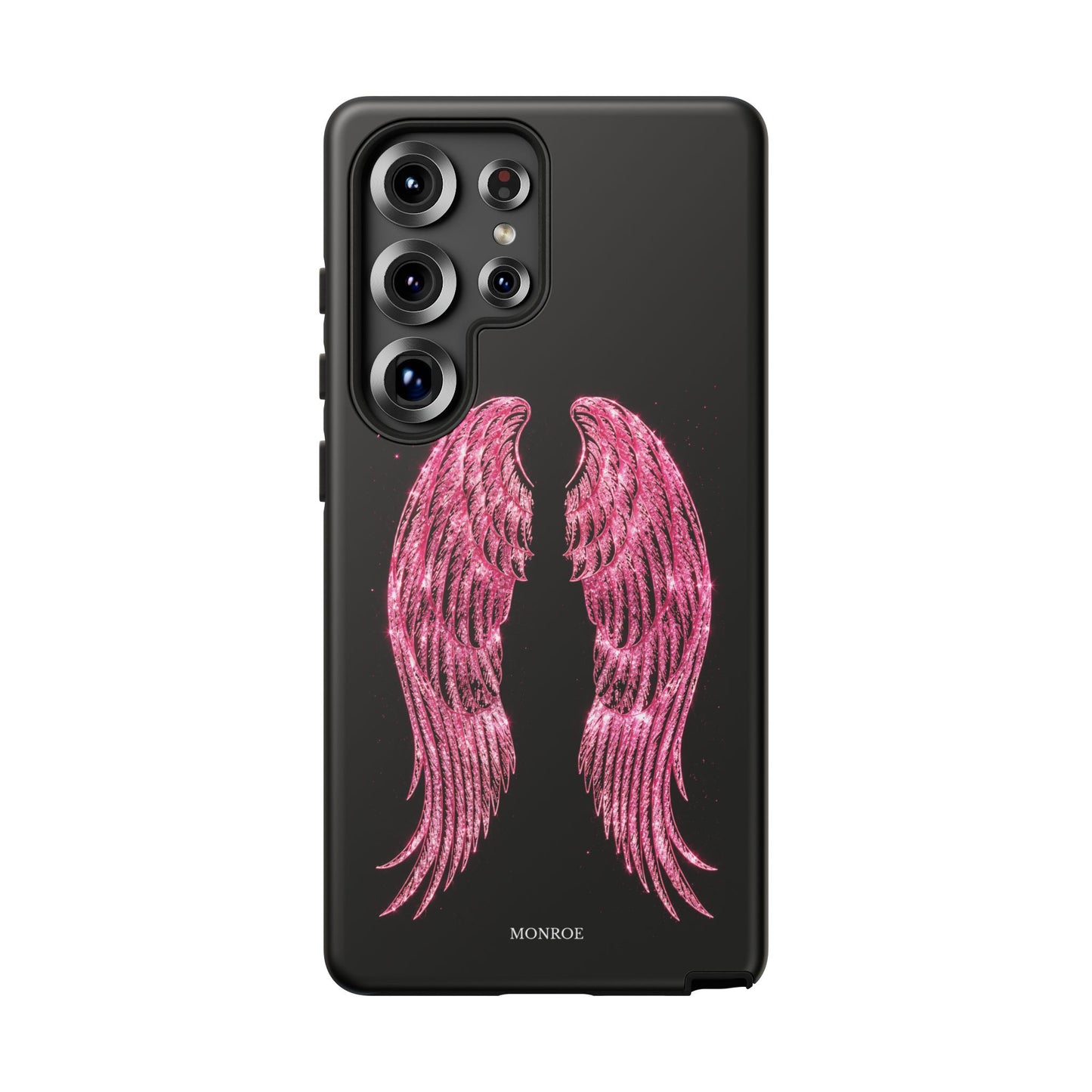 Pink Glitter Angel Tough Case